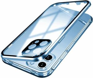 即決国内発送■ダブル安全ロック付き iPhone13 Pro ケース レンズ保護カバー付き 表裏両面ガラス アルミバンパー 13プロ ケース