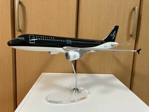 備品 1/100 スターフライヤー STARFLYER A320 模型　飛行機　航空