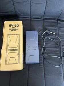 【1円スタート】BOSS EV-30 DUAL EXPRESSION PEDAL エクスプレッションペダル　ギターエフェクター