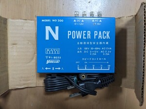 未使用 KATO POWER PACK NO 200 yaesu Nゲージ パワーパック