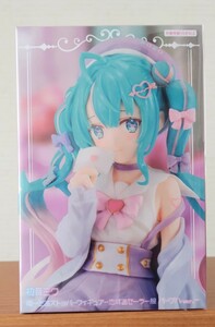 初音ミク　ぬーどるストッパーフィギュア　恋するセーラー服　パープルver.