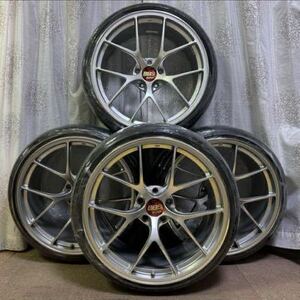 RI-D 20x11Jx2本10Jx2本　255/30R20 245/30R20 60mmハブリング付　ダイヤモンドシルバー　送料込み