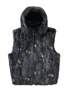 Supreme Faux Fur Hooded Vest Mサイズ