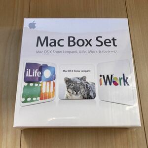 新品 Mac Box Set 10.6.3 iLife’11 iWork’09