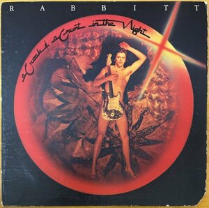 ●RABBITT / A Croak & A Grunt In The Night (2nd:Trevor Rabin/YES/BAY CITY ROLLERS) ※米盤LP/Cut Out【CAPRICORN CP 0190】1977年発売