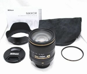 【超美品・純正フード等完備】Nikon ニコン AF-S NIKKOR 24-120mm f/4 G ED VR