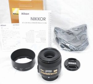 【新品・メーカー保証書 付属品完備】Nikon ニコン AF-S DX Micro NIKKOR 40mm f/2.8 G