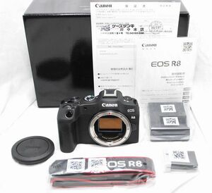 【新品・メーカー保証書 付属品完備】Canon キヤノン EOS R8