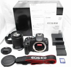 【超美品・メーカー保証書等完備 豪華セット】Canon キヤノン EOS R10 RF-S 18-150mm F3.5-6.3 IS STM