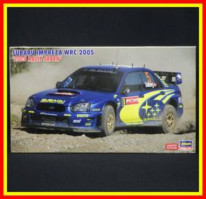 李8747 未組立 保管品 ハセガワ リミテッドエディション 1/24 スバル インプレッサ WRC 2005 ‘2005 ラリー ジャパン’ ペター ソルベルグ