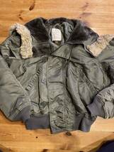 フライトジャケット ALPHAINDUSTRIES アルファミリタリー USA AIR FORCE N-2B2000年代_画像1