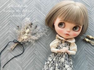  miniature doll house floor background board Blythe Licca-chan herringbone wall photographing Vintage out Fit Blythe outfit