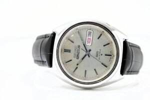 34　SEIKO 5 ACTUS SS 23JEWELS AT　　6106-7520　　セイコー ファイブ アクタス 23石 ホワイト文字盤 国産機械式 自動巻き メンズ 腕時計