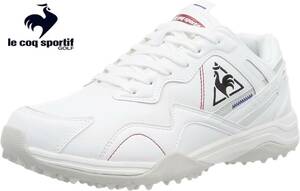 Le coq sportif GOLF(ルコックゴルフ) LCS Gシリーズ スパイクレスゴルフシューズ QQ1TJB00(WH00)２６．５ＣＭ