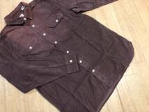 Levis(リーバイス)秋冬 LEVI'S CLASSIC WORKER SHIRT コーデュロイ 長袖シャツ 19587-0159 ＵＳサイズＬ(日本サイズ約ＸＬ)_画像2