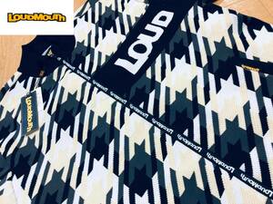 LOUDMOUTH(ラウドマウス)秋冬 蓄熱効果 暖かいニットジャケット 772-702(Black)Ｌ