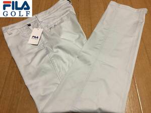 FILA GOLF(フィラゴルフ)秋冬 吸汗速乾、ストレッチ ツイルロングパンツ ロングパンツ 781-333Y(グレー)８６