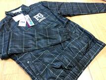 FILA GOLF(フィラゴルフ) 秋冬 撥水加工、蓄熱 2WAYフルジップジャケット 781-233Y(ブラックチェック)Ｌ_画像2