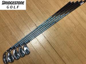 未使用 BRIDGESTONE GOLF(ブリヂストンゴルフ)TOUR B JGR LADY IRON AiR Speeder JGR for Iron FLEX-A #7-9,PW,SW ※８.９保護フィルムなし