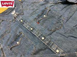 Levis(リーバイス) CLASSIC WESTERN SHIRT クラシック ウエスタンシャツ 85745-0103 ＵＳサイズＸＬ(日本サイズ約ＸＸＬ)