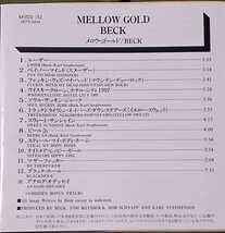 名盤・帯付国内盤CD◆ベック/ BECK◆1994年第３作『メロウ・ゴールド/ Mellow Gold +1』_画像3