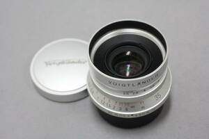 ■アキバカメラ■　フォクトレンダー（Voigtlander）　COLOR-SKOPAR 35mm F2.5 MC C-Type Lマウント　難あり品です