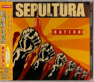 ＊中古CD SEPULTURAセパルトゥラ/NATION+5 2001年作品国内盤ボーナストラック収録 ブラジル・スラッシュメタル cavalera conspiracy