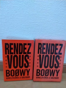 ＊中古書籍 BOOWY/BOOWY'RENDEZ VOUS' 1989年発行 氷室京介 布袋寅泰 松井常松 高橋まこと CBSソニーリリース