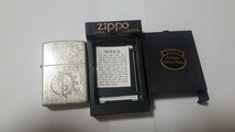 未使用　Marlboro　Zippo　Antique　Silver　Plate　マルボロジッポー　ランチパーティー　世界3,400個限定生産品　1999年製造　未開封品　_画像8