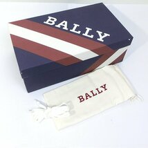 【新品】BALLY バリー レディース スニーカー サイズ(US8.5/JP25.5) GAVINIA M F SHARK 6228571 レザー 靴 267467_画像10