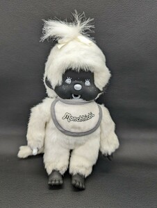  rare![.... monchichi official shop grande limitation monochrome Sekiguti]..... seat gchi doll soft toy Showa Retro 