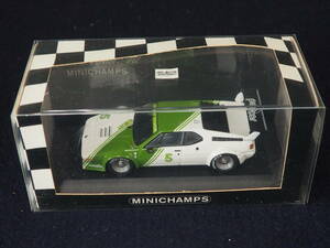 ミニカー＜BMW M1＞Workscar N.Piquet Metal:1:43 MINICHAMPS ケース入り