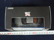 EBBRO ミニカー＜NISSAN GT-R Spec V＞DARK METAL GRAY 44168 SCALE1/43 ケース入り 箱入り_画像4