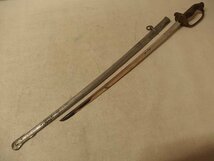 旧日本軍 軍刀 サーベル 模造刀/経年品/全長72cm程度/刃渡り59cm程度_画像1