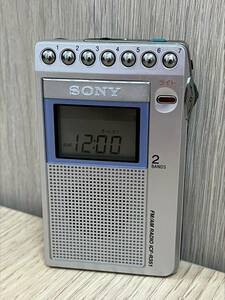 ◇◆2693　SONY　FM/AM　RADIO　ICF-R351　ポケットラジオ　乾電池式　稼働品　現状保管品◆◇　