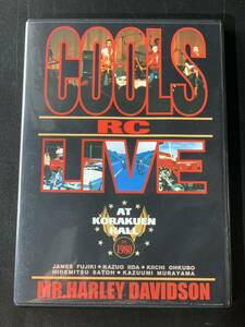 邦楽DVD COOLS R.C/COOLS R.C LIVE