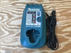 mJ 60 マキタ DC10WA makita 充電器 7.2-10.8V用 バッテリー充電器 ※通電のみ確認、キズや汚れあり、現状品