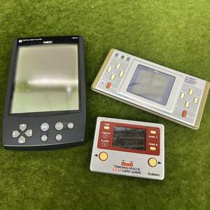 ★☆現状渡し/ゲーム NEC/デジタルブックプレイヤー DB-P2/TOMY スリムボーイ ベースボール/Gakken タワーリングレスキュー ジャンク扱い