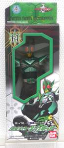 バンダイ 仮面ライダーカブト ライダーヒーローシリーズ 14 仮面ライダー キックホッパー ソフビフィギュア 2006年当時物