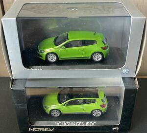 レア♪1/43ノレブ(NOREV) VWシロッコ&VOLKSWAGEN IROC♪フォルクスワーゲン,Schirocco