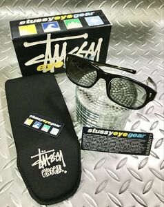 ★希少!名作! 90年代★OLD STUSSY ステューシー サングラス /Michael マイケル ブラック/初期モデル/★送料無料★デッドストック物!！/