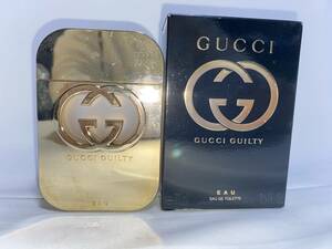 ほぼ満量　グッチ　ＧＵＣＣＩ　ギルティ　オー　オードトワレ　ナチュラルスプレー　７５ｍｌ　