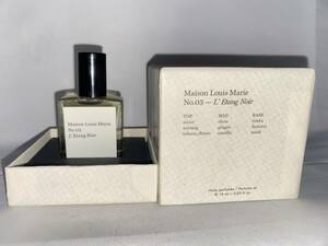 未使用　メゾンルイマリー　ＭＬＭ　Ｎｏ.３　Ｌ’Ｅｔａｎｇ　Ｎｏｉｒ　パフュームオイル　１５ｍｌ　