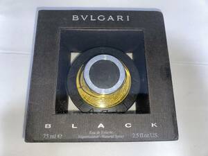 残量多　ブルガリ　ＢＶＬＧＡＲＩ　ブラック　オードトワレ　ナチュラルスプレー　７５ｍｌ　