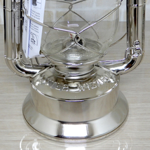 最終在庫【送料無料】新品 Dietz #30 Little Wizard Oil Lantern - Nickel Plated ◇デイツ ニッケルメッキ ハリケーンランタン 未使用_画像7