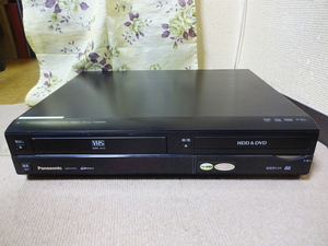 パナソニック VHS/HDD/DVD地デジレコーダー DMR-XP22V(VHS→DVD化OK)　動作品(088) 