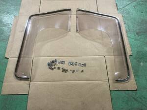 ランクル40 社外 大型ドアバイザー EGR 中古 ジャンク 当時物 BJ40 BJ41 BJ42 BJ44 BJ46 ランドクルーザー TOYOTA LAND CRUISER 4x4