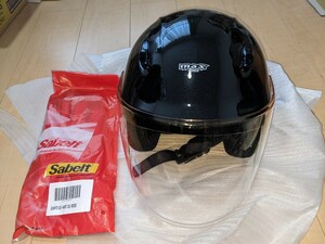 Sabelt racing glove 10/M new goods helmet unused set 