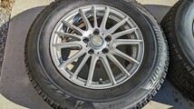 ☆中古　215/65R16　2020年47週製造　ブリジストン　VRX2 スタッドレスタイヤ＆ホイールセット4本 ラブリオン　セルザー☆_画像4