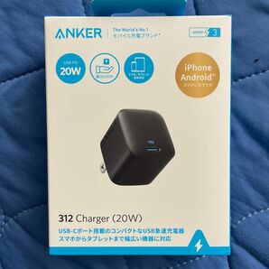 Anker 312 Charger 20W ブラック アンカー USB充電器 急速充電